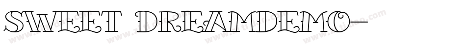 Sweet Dreamdemo字体转换